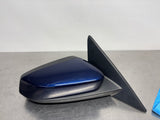 10-14 FORD MUSTANG GT RH PASSENGER SIDE VIEW MIRROR KONA BLUE OEM #1494