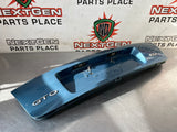 04-06 PONTIAC GTO LICENSE PLATE TRUNK FILLER PANEL BARBADOS BLUE OEM #693