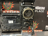 2015 FORD F250 RADIO BEZEL WOOD GRAIN DC34-2504302-C OEM #1144