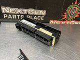 2014 GMC SIERRA 2500 CREW CAB WOOD FRONT AND REAR POWER WINDOW SWITCHES OEM 1202