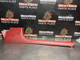 97-04 C5 CORVETTE RH FIRETHORN RED SIDE DOOR SILL KICK PANEL TRIM 10247092 #1425