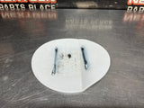 2015 FORD MUSTANG GT FUEL DOOR GAS LID TANK COVER WHITE OEM #1535
