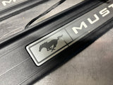 2019 FORD MUSTANG GT LH AND RH ILLUMINATED DOOR SILL TRIM SET OEM #1643