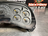 2004 CHEVY SILVERADO 2500 6.0 CLUSTER OEM #859