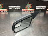2011 FORD MUSTANG GT LH DRIVER SIDE VIEW MIRROR SILVER OEM #856