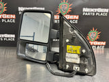 2011 FORD F350 LH DRIVER MIRROR MEMORY POWER FOLD TELESCOPIC OEM #765