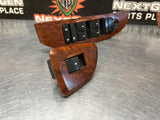 2008 GMC SIERRA 2500HD CREW CAB WOOD FRONT AND REAR POWER WINDOW SWITCHES #1096