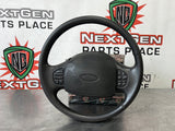 2006 FORD F250 F350 STEERING WHEEL W CRUISE CONTROL, STEREO, TEMP FAN OEM 5C74-3F563-ACW #388