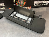 2011 CADILLAC CTS V COUPE FRONT SUN VISORS OEM #1305