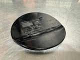 2019 FORD MUSTANG GT FUEL DOOR GAS LID TANK COVER BLACK OEM #1228