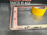 05-13 C6 CORVETTE PAINTED REAR LICENSE PLATE FRAME OEM 12499515 #1194