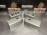 2011 FORD F250 6.7 LH AND RH FRONT AND REAR DOOR WINDOW SWITCH SET OEM #1582