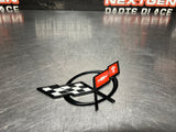 97-04 C5 CORVETTE REAR HATCH TRUNK EMBLEM OEM #797