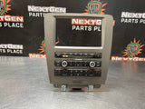 10-14 FORD MUSTANG GT SHAKER 8” TOUCH RADIO FACE/CLIMATE CONTROL BEZEL OEM #1175