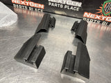 11-14 MUSTANG GT DRIVER/PASSENGER SEAT TRACK COVERS OEM #1542