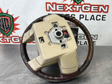 2011 FORD F350 KING RANCH STEERING WHEEL OEM #471