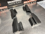 11-14 MUSTANG GT DRIVER/PASSENGER SEAT TRACK COVERS OEM #1542