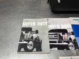 2008 FORD F350 SUPERDUTY OWNERS MANUAL BOOKS OEM #1166