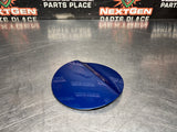 2017 FORD MUSTANG GT FUEL DOOR GAS LID TANK COVER BLUE OEM #1378