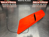 2015 FORD MUSTANG GT RH SIDE HOOD VENT SCOOP COMPETITION ORANGE OEM #749