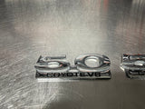11-14 FORD MUSTANG GT AFTERMARKET ALLOY FENDER EMBLEMS #822