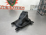 2010 CAMARO SS SHIFTER BOOT BLK W WHITE STITCH OEM #535