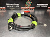 06-13 C6 CORVETTE Z06 GS REAR BATTERY CABLE SET POSITIVE AND NEGATIVE #3992