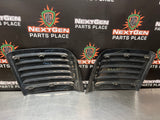 2013 SILVERADO 2500 ALLISON LEFT AND RIGHT HOOD SCOOPS BLCK OEM #1083