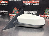 2011 FORD MUSTANG GT LH DRIVER SIDE VIEW MIRROR WHITE OEM #996