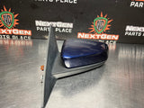 10-14 FORD MUSTANG GT LH DRIVER SIDE VIEW MIRROR KONA BLUE OEM #968
