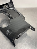 2012 C6 CORVETTE CARBON FIBER RADIO BEZEL CENTER CONSOLE OEM  #1492