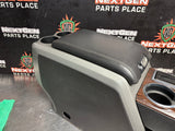 2011 F150 CENTER CONSOLE W SHIFTER WOOD GRAIN OEM #1350