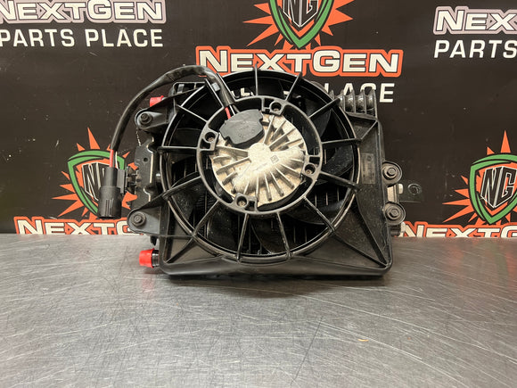 17 C7 CORVETTE Z06 AUXILIARY TRANSMISSION COOLER W/ FAN OEM #1181