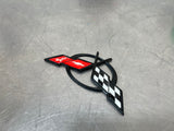 97-04 C5 CORVETTE REAR DECKLID TRUNK EMBLEM OEM #651