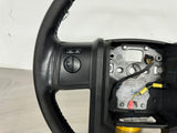 08 - 10 FORD F250 F350 STEERING WHEEL BLCK OEM #635