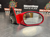 2006 PONTIAC GTO PASSENGER RH SIDE MIRROR TORRID RED OEM #1025