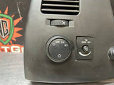 2013 CHEVY SILVERADO 2500 DRIVER LEFT DASH VENT HEADLIGHT SWICH HOUSING OEM 1083