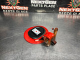 10-14 FORD MUSTANG GT FUEL DOOR GAS LID TANK COVER RED OEM #1348