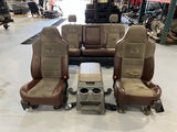 2009 F250 CABELAS  EDITION CREW CAB SEATS/FULL INTERIOR OEM #3848