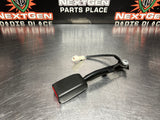 10-14 MUSTANG GT LH DRIVER SIDE SEAT BELT BUCKLE RECEIVER OEM #847
