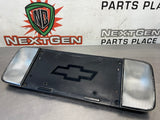 1999 C5 CORVETTE REAR LICENSE PLATE HOLDER  BACK UP REVERSE LIGHTS OEM #628