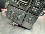 2006 CHEVY SILVERADO 3500 HEADLIGHT SWITCH TRANSFER CASE SWITCH BLACK #1168