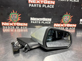 2017 FORD MUSTANG GT RH PASSENGER SIDE VIEW MIRROR SILVER OEM #1334