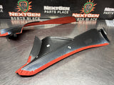 04-06 PONTIAC GTO CENTER CONSOLE TRIM PANELS RED OEM #1522