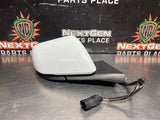 2015 FORD MUSTANG GT RH PASSENGER SIDE VIEW MIRROR WHITE OEM #1535