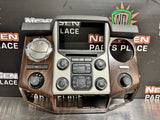 2014 FORD F350 RADIO BEZEL CLIMATE CONTROL WOOD TRIM OEM #857