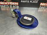 10-14 FORD MUSTANG FUEL DOOR GAS LID TANK COVER KONA BLUE OEM #1300