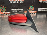 2011 FORD MUSTANG GT RH PASSENGER SIDE VIEW MIRROR BURGUNDY OEM #1231