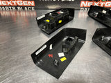 2009 FORD F350 LH AND RH FRONT AND REAR DOOR GLOSS BLK WINDOW SWITCH SET OEM 941