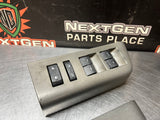 2011 FORD F350 6.7 LH AND RH FRONT AND REAR DOOR WINDOW SWITCH SET OEM #1171